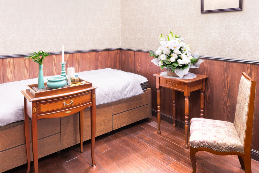 貸切安置室 やすらぎの間